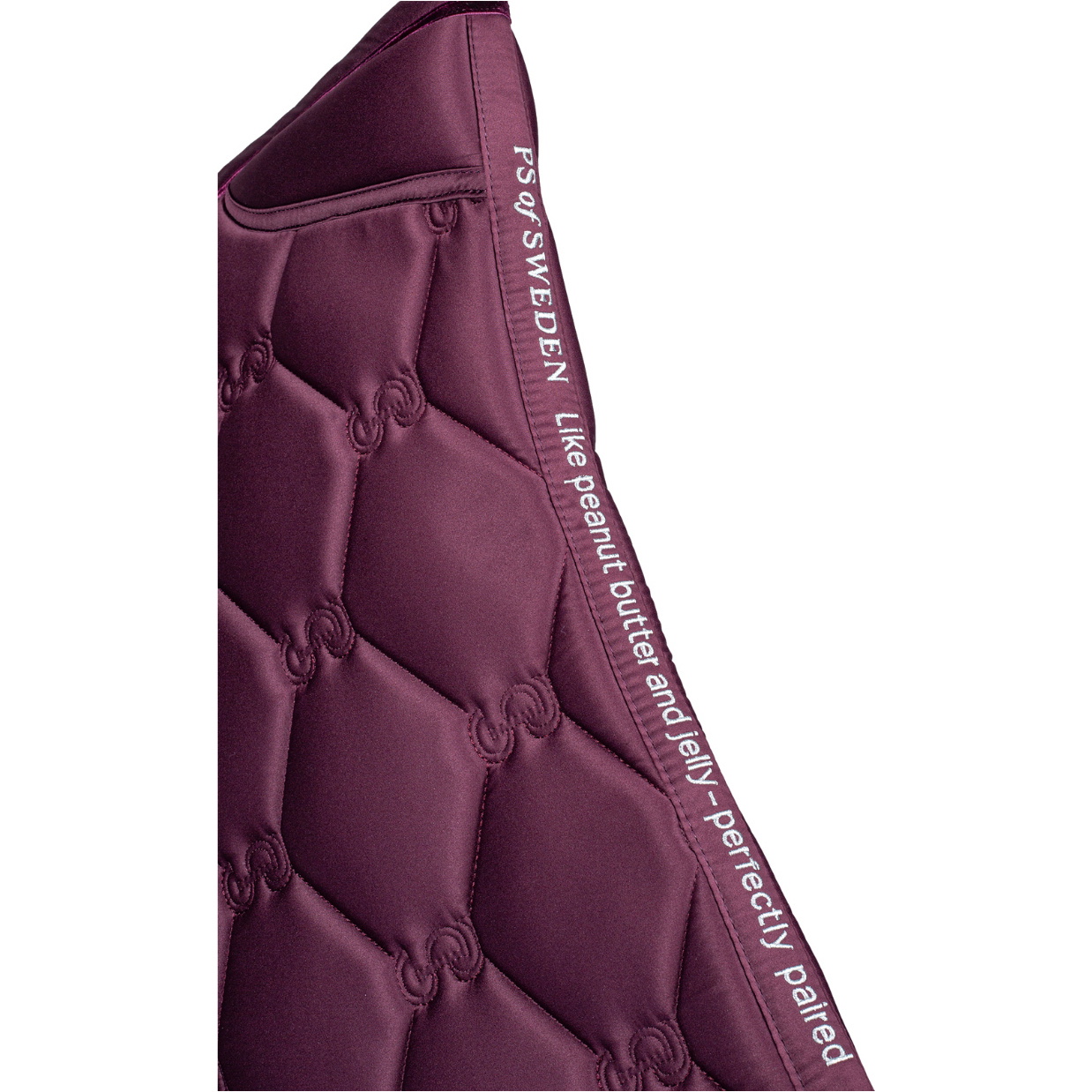 2025 PS Of Sweden Sattel Polster Sprung Rüsche 1110 - 058 - 381 - Plum